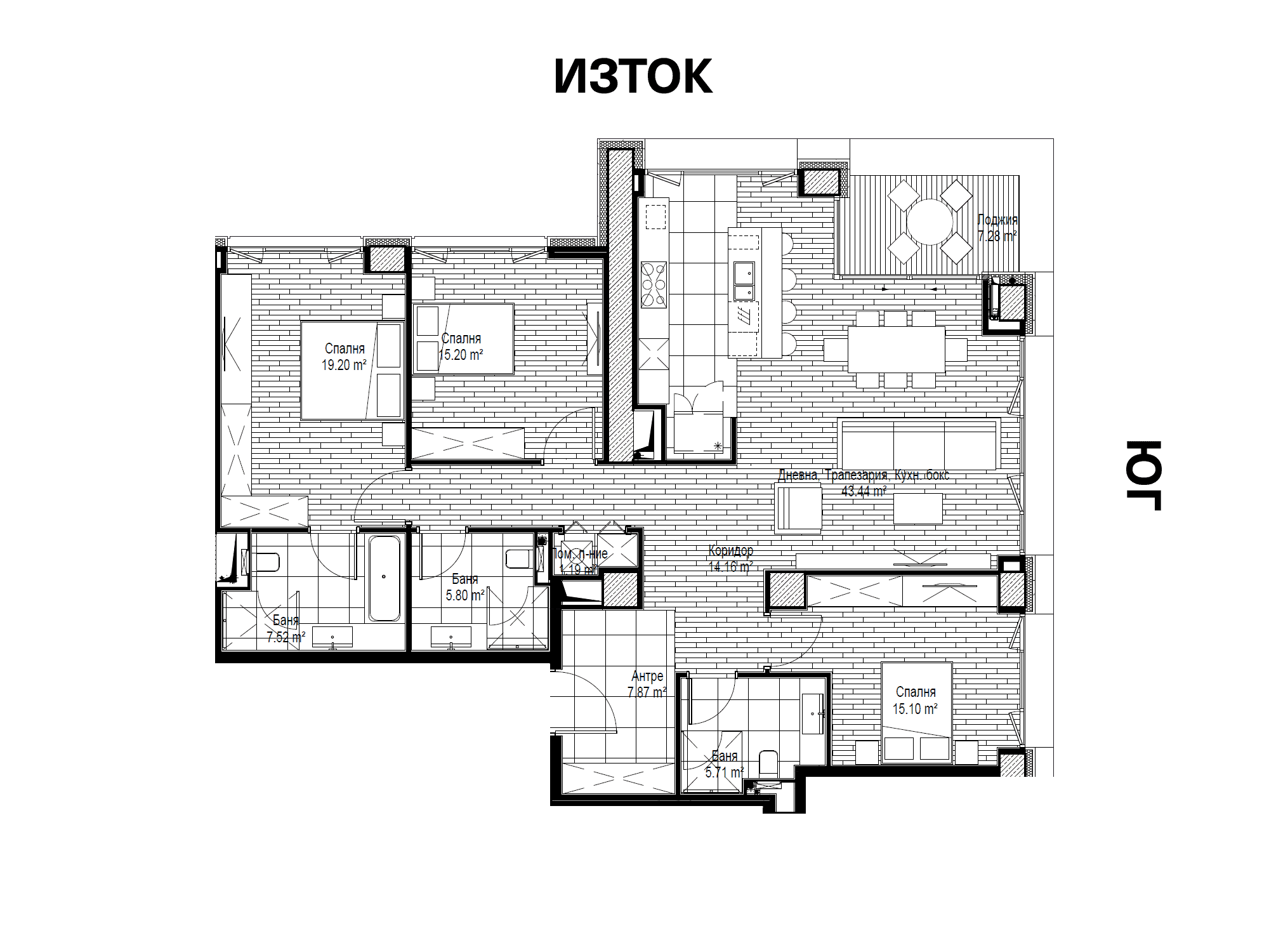 Apartment 152 Layout