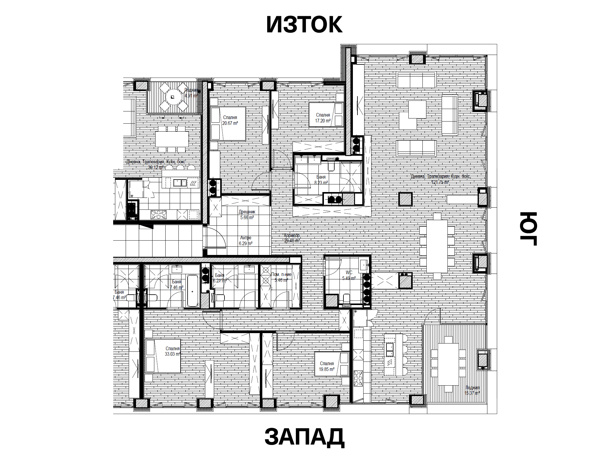 Apartment 172 Layout