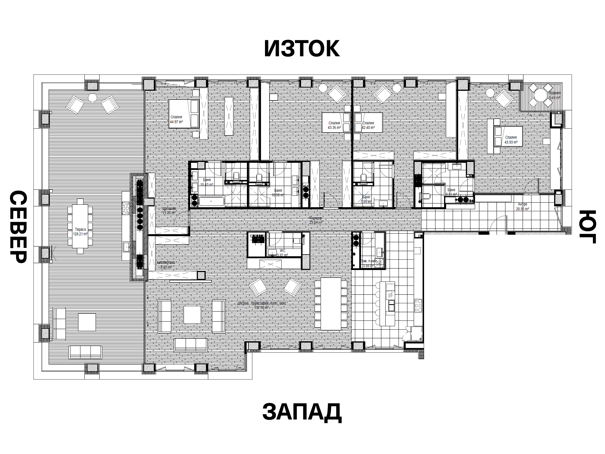 Apartment 212 Layout