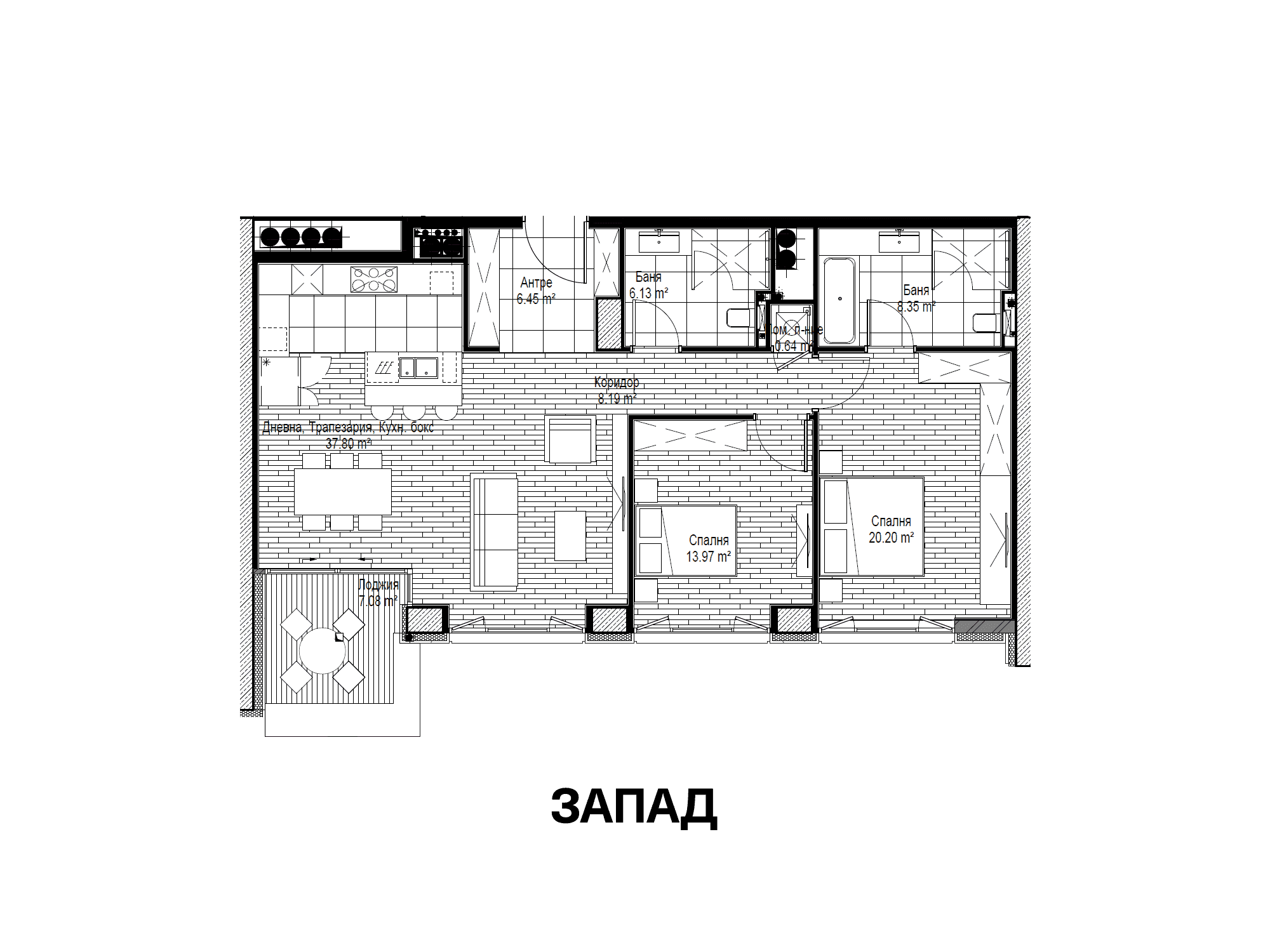 Apartment 75 Layout