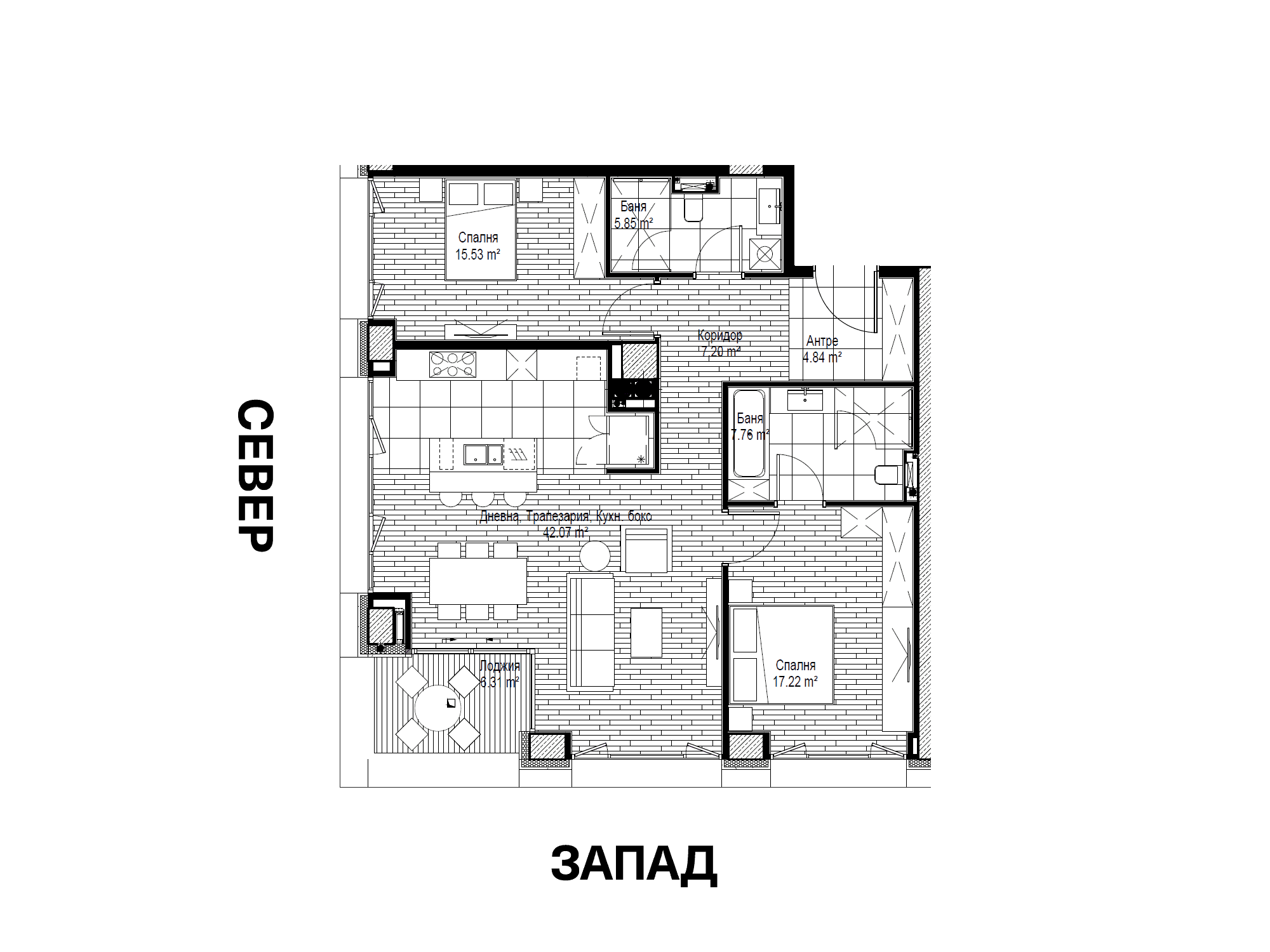 Apartment 106 Layout