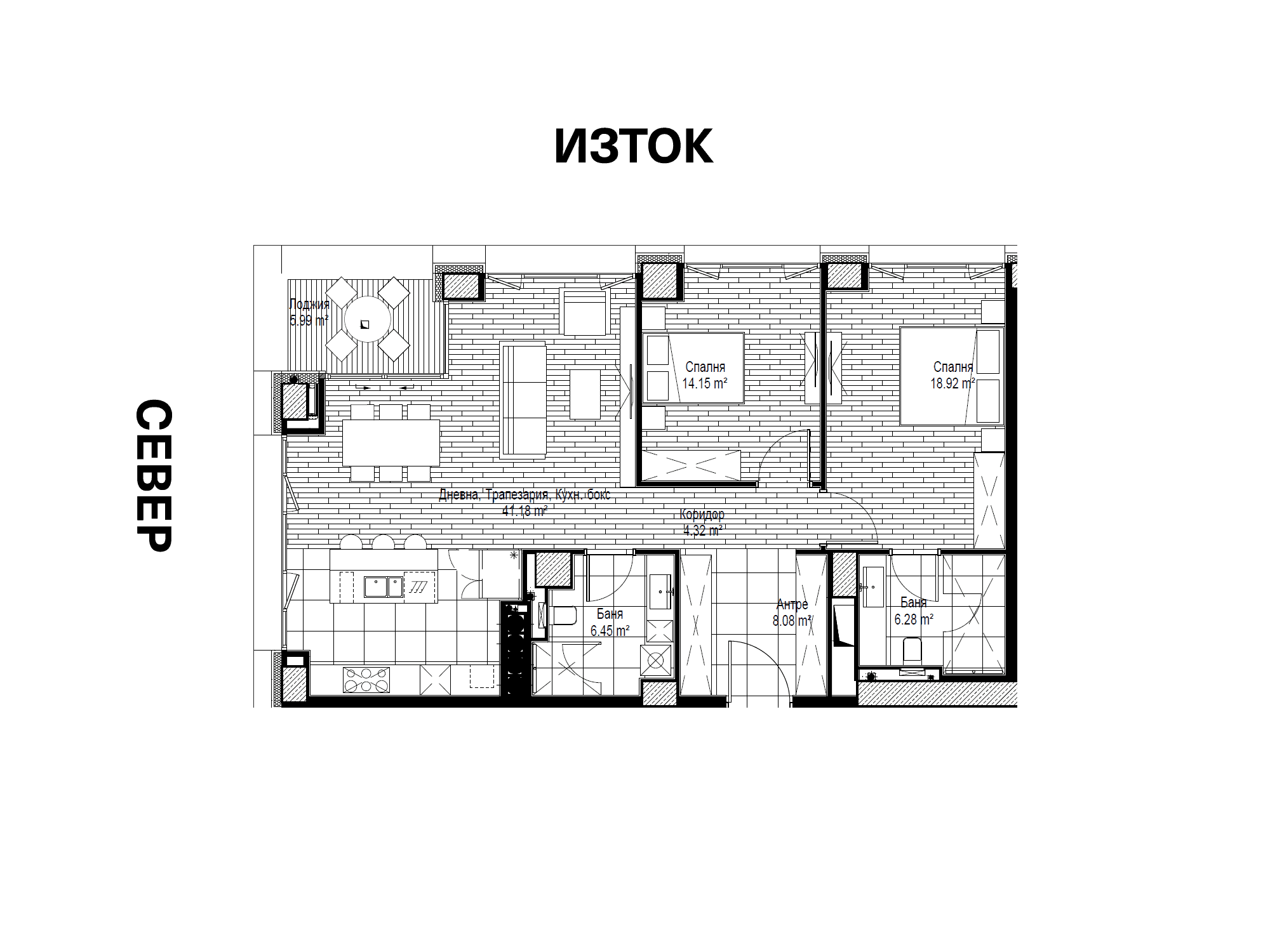 Apartment 77 Layout